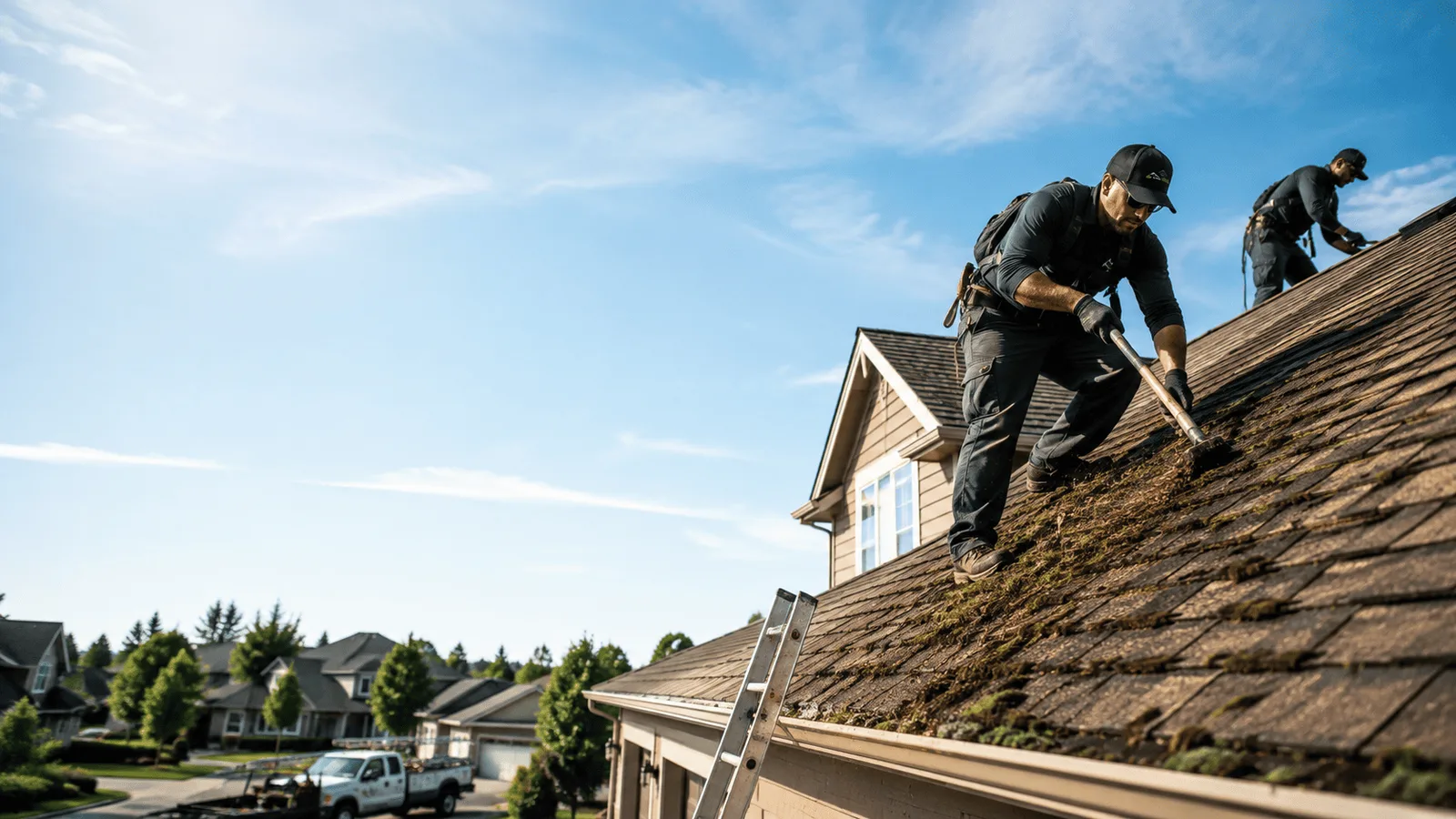 Roof Moss Removal in Northrop, MN near me
